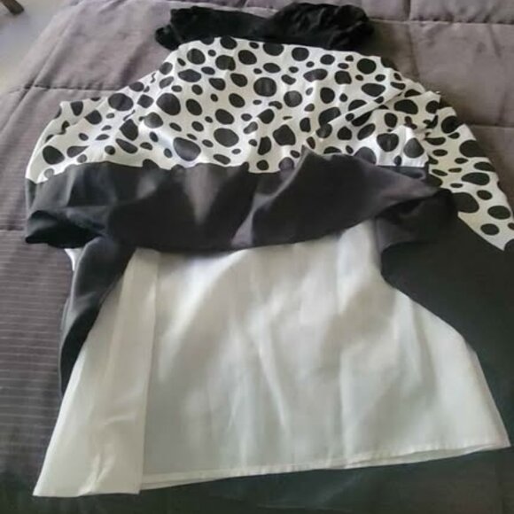 Cruella De Ville Halloween Costume or Disney Bounding Outfit dress size 12 - Picture 5 of 11
